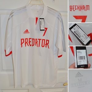 NWT Adidas Predator Beckham Soccer SAMPLE Jersey